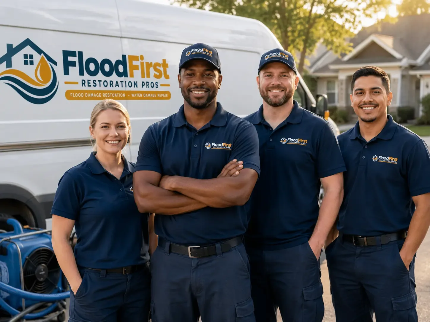 Flood Damage Restoration company in New Washington, OH