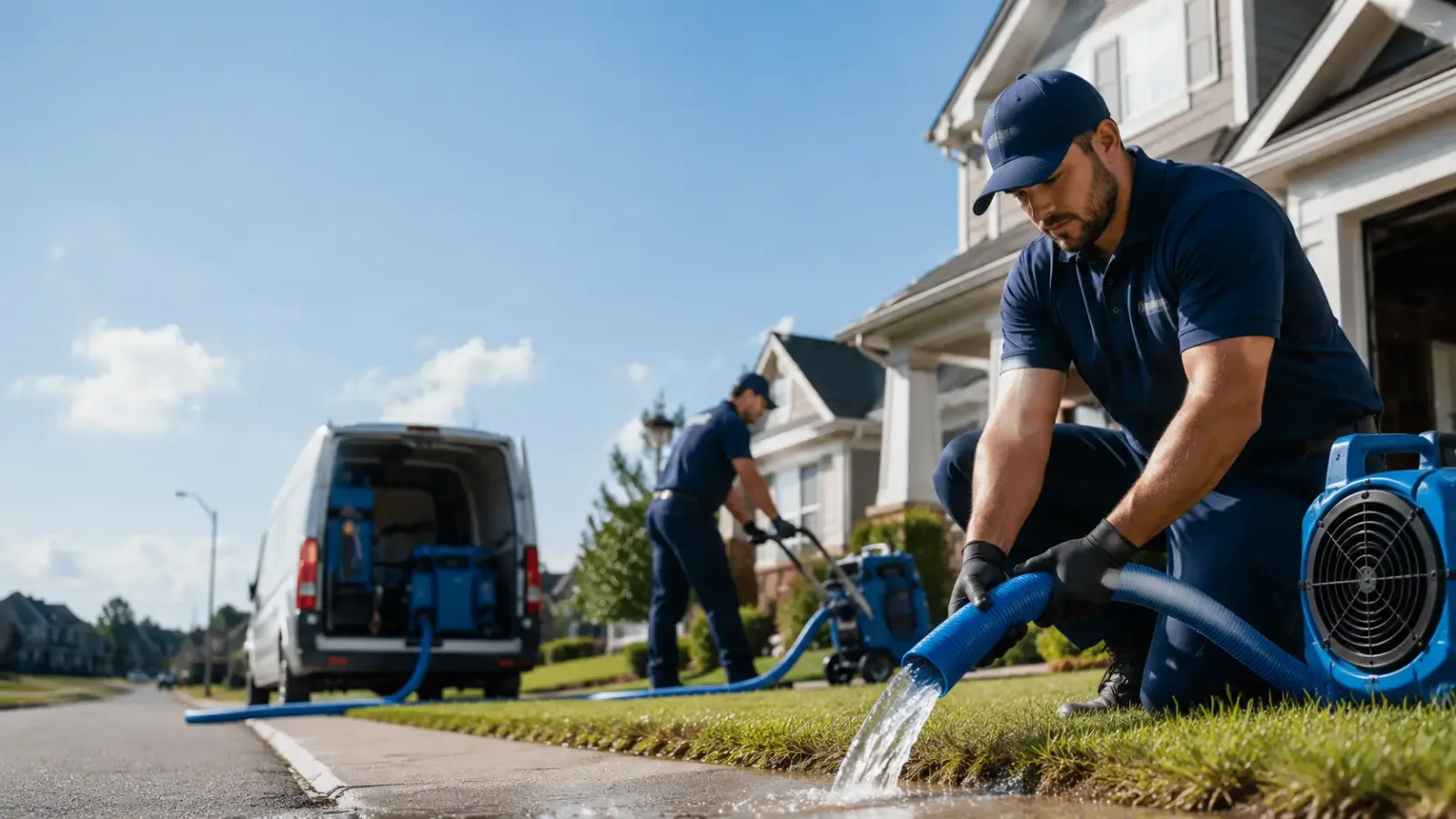 Flood Damage Restoration in New Washington, OH